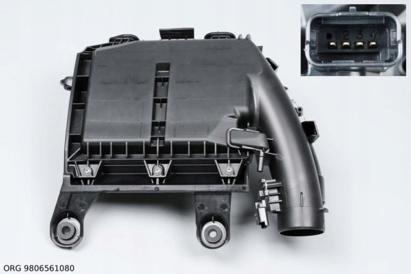 Peugeot OE Kierownica obszyta Partner Berlingo 09- perfaracja Корпус повітряного фільтра 9806561080 Citroen Peugeot
