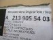 Mercedes-Benz OE A2139055403 5907911016371 ПЕРЕМИКАЧ ГАЧКА ORG A2139055403 Mercedes-Benz E-Class V (2016-2023) W213