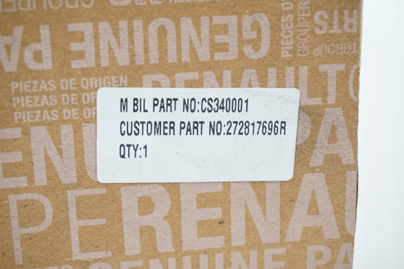 Renault OE OE Випарник кондиціонера Dacia Duster I 272817696R