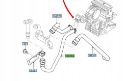Ford OE 1459699 Шланг обігрівача ford mondeo mk4 smax galaxy