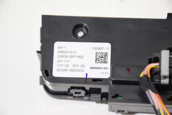 BMW OE 9462515 BMW BMW X5 G05 X6 G06 X7 G07 Задня панель кондиціонера, підігрів сидінь