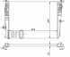 Abakus 042-017-0053 Радіатор охолодження renault megane iii fluence 1.6 16v