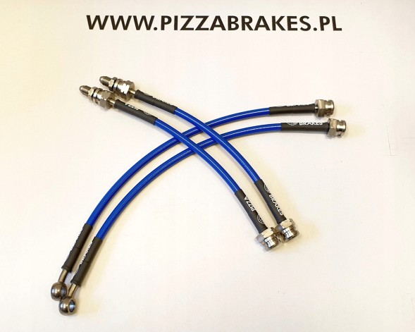 Pizza Brakes Przewody w oplocie Opel Astra GSi 2.0 1.8 16v Mk3 Провід в обплетенні Opel Astra GSi 2.0 1.8 16v Mk3