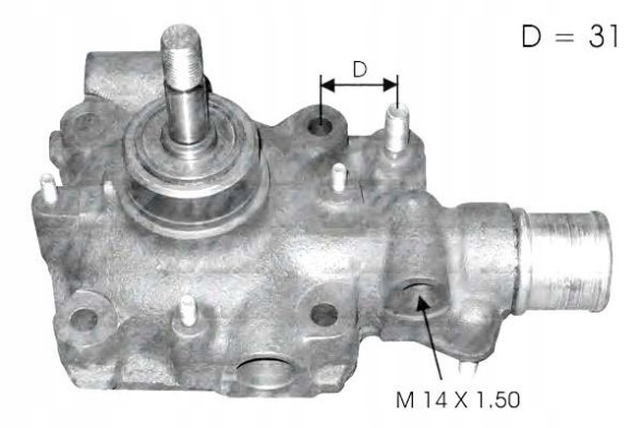 Dolz DOLB114/RS3 ВОДЯНИЙ НАСОС DOLZ 500361455 99467541 98448068 99438