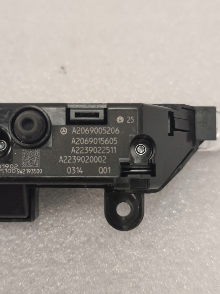 Mercedes-Benz OE Панель керування Mercedes W206 Webasto A2069005206