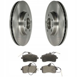 ME Premium MIX-006-261 ПЕРЕДНІ ДИСКИ, КОЛОДКИ ДЛЯ PEUGEOT 407 / 407 SW 283MM
