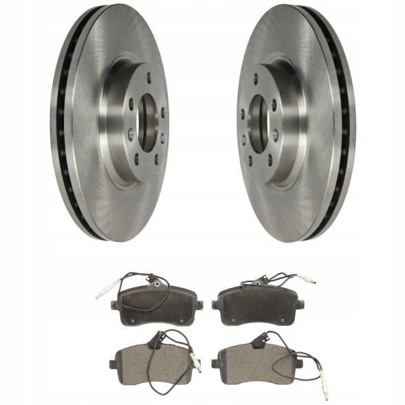 ME Premium MIX-006-261 ПЕРЕДНІ ДИСКИ, КОЛОДКИ ДЛЯ PEUGEOT 407 / 407 SW 283MM