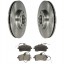 ME Premium MIX-006-261 ПЕРЕДНІ ДИСКИ, КОЛОДКИ ДЛЯ PEUGEOT 407 / 407 SW 283MM