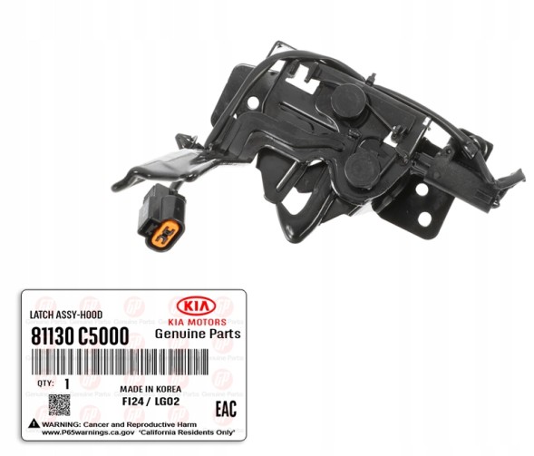 Kia OE 81130C5000, 81130-C5000 ORYGINAŁ KIA SORENTO III 15-19 ЗАМОК КАПОТА 81130С5000 ОРИГІНАЛ