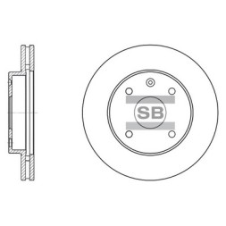 SD3017 SANGSIN Гальмівний диск