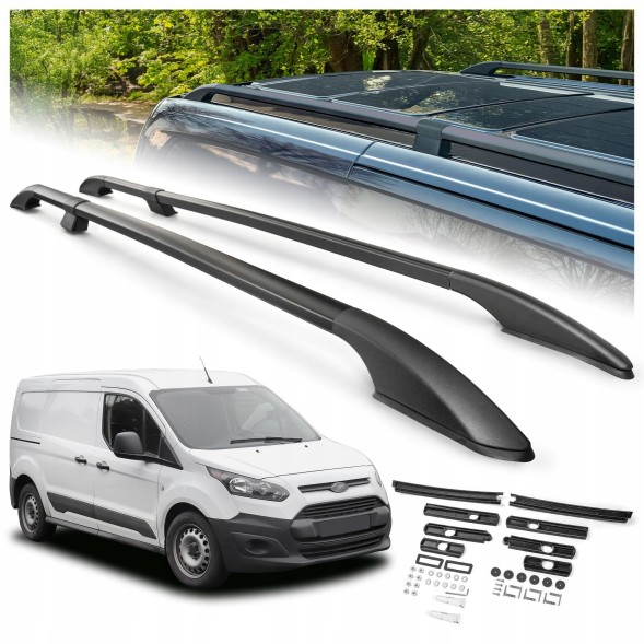 CHROMEMASTER OM-RR-D0043B-002 Багажник на дах рейлінги для FORD TRANSIT CONNECT 2013-2024 SHORT | КОРОТКИЙ