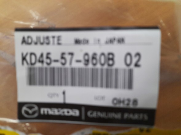 Mazda OE Регулятор висоти ременів - Mazda 6 Mazda CX-9 KD4557960B02