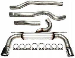 TA-Technix 02BM018-5D-3 Спортивна вихлопна система 1х90мм CATBACK TA TECHNIX BMW 4 купе (F32, F82)