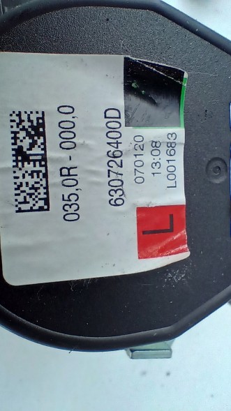 Hyundai OE Ремінь безпеки задній лівий HYUNDAI TUCSON (TL, TLE) 630726400D 1.6л