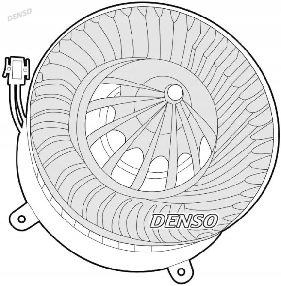 Denso DEA17012 Повітродувний вентилятор припливу dea17012 denso