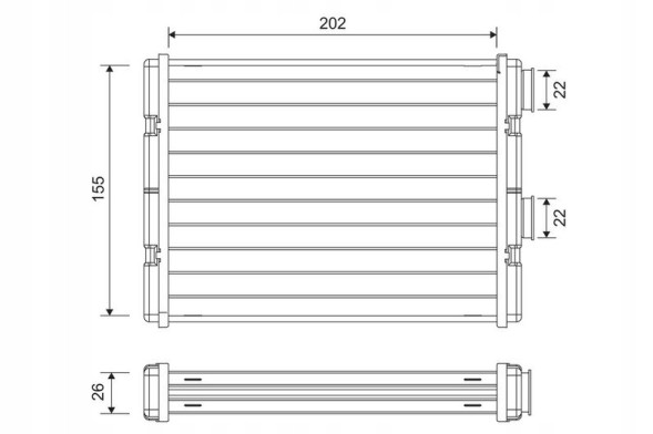 Valeo 811592 Valeo - обігрівач обігрівач підходить для: nissan qashqai ii 1.2-2.0