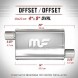 Magnaflow Глушник MagnaFlow 4x9 2.25"/2.25" 57мм / 57мм 11235