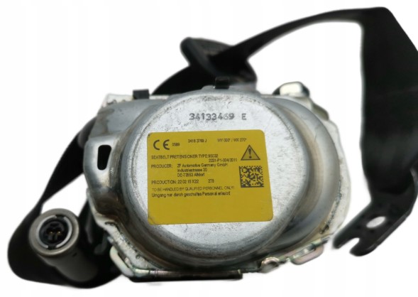 Audi OE 8W0857805B, DWP454894OE Ремінь безпеки Audi A4 B9 8W0857805B