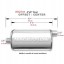 Magnaflow Глушник MagnaFlow 4х9 2.5" 14363