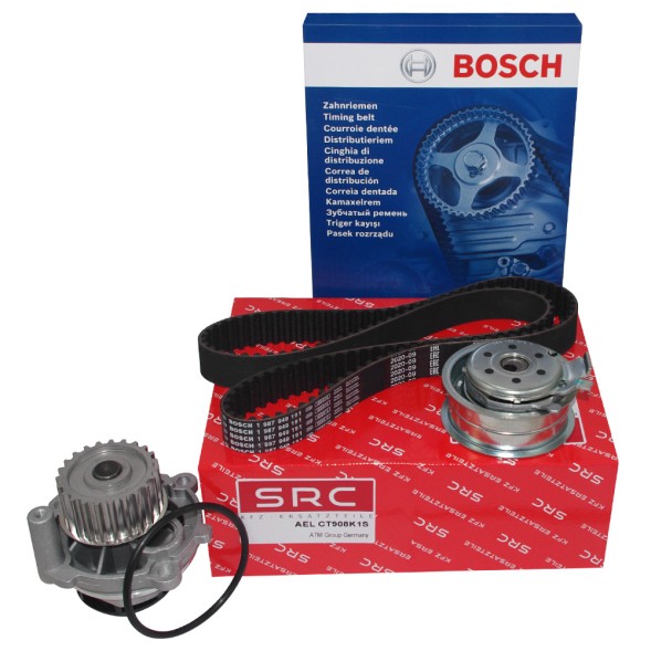 SRC 06A198119, 06B121011M ГРМ ВОДЯНИЙ НАСОС AUDI A3 A4 VW ГОЛЬФ 4 5 PASSAT B5 B6 B7 1.6