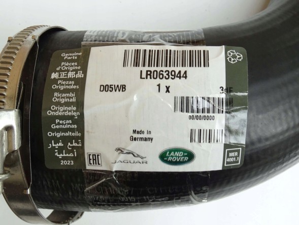Land Rover OE LR063944 EJ326C715AB, EJ32-6C715-AB EJ326C715A, EJ32-6C715-A Шнур води для інтеркулера RANGE ROVER 2.2 CRDI LR063944