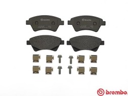 P68034 BREMBO Комплект гальмівних колодок з 4 шт дисків