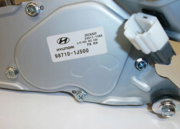 Hyundai OE Б/у двигун заднього склоочисника HYUNDAI i20 2012-2014 No кат. 987001J500
