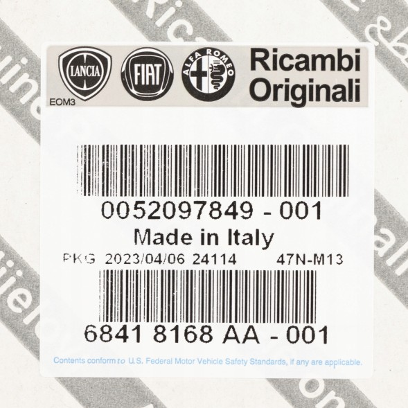 Fiat OE 52097849 AMH97849 K68418168AA 52049743 - 52034012 - 52030325 - 52023331 - 51938540 Оригінальна Подушка двигуна Fiat 500X Jeep Renegade 52097849 AMH97849