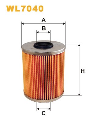 WL7040 WIX FILTERS Фільтр оливи