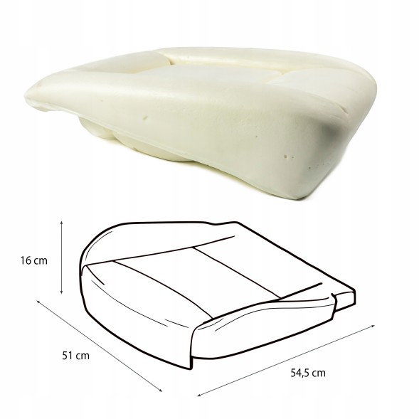 Omtec 7521GNL30071 Подушка піна губка крісло vw volkswagen transporter t4 1990-2003