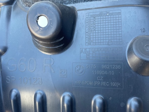 BMW OE KKDA BMW G60 G61 NADKOLE PRAWE PRAWY PRZÓD 9881716 9621236 BMW G60 G61 НАКЛАДКА КРИЛА ПРАВА ПЕРЕДНЯ 9881716 9621236