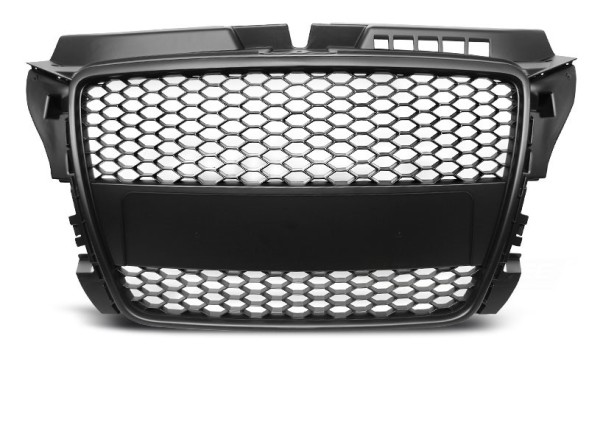 TT РЕШІТКА РАДІАТОРА AUDI A3 (8P) RS-TYPE 04.08-07.12 МАТОВИЙ ЧОРНИЙ GRAU39