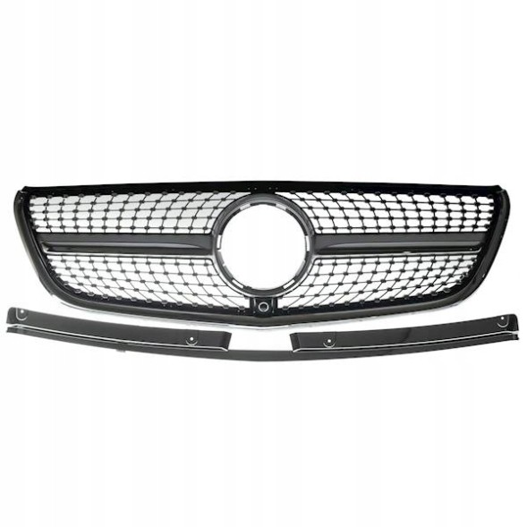 Китай ME4460 Mercedes Vito W447 2015-2019 Атрапа Передня атласна Планка Під Камеру