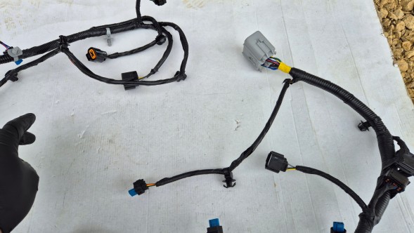 Hyundai OE WIĄZKA ZDERZAKA PRZÓD HYUNDAI TUCSON IV PDC+KAMERA N7140 Комплект проводки бампера ПЕРЕД PDC+КАМЕРА Hyundai Tucson IV OE 91895-N7140