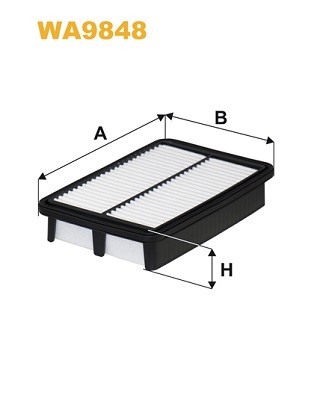 WA9848 WIX FILTERS Фільтр повітряний