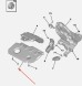 Citroen OE Citroen9836650880 Кришка двигуна BERLINGO C3 C4 AIRCROSS CACTUS JUMPY SPACETOURER 1.5 YH01