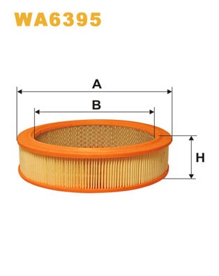 WA6395 WIX FILTERS Фільтр повітряний