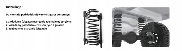 Китай Nissan Patrol Y61 Podkładki pod sprężyny ZonaLift590 Lift +50mm 2 cale Nissan Patrol Y61 Шайби пружини Lift + 5см