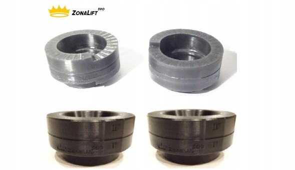 Китай Nissan Patrol Y61 Podkładki pod sprężyny ZonaLift590 Lift +50mm 2 cale Nissan Patrol Y61 Шайби пружини Lift + 5см