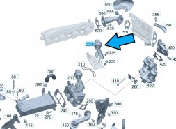 Maxpeedingrods Вакуумний клапан EGR Mercedes A6511410369 OM651 2.2 CDI CRD Jeep Infinity