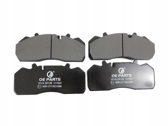 HT Europe 29126 Гальмівні колодки 29126 mercedes atego/saf+в зборе * 29126