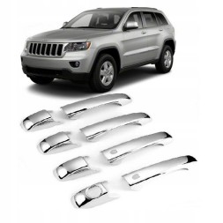 USA USA-DHCH002 НАКЛАДКИ НА ДВЕРНІ РУЧКИ JEEP GRAND CHEROKEE WK2 11-16 CHRYSLER 300C 05-10 SMART