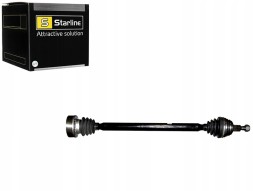 Starline 40.14.610 Starline приводна піввісь kpl. Ліва audi a3/seat