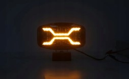 Kamar Reflektor drogowy SPIDER Лампа x spider halogen дорожній прожектор далекобійний світлодіодний стробо + положення