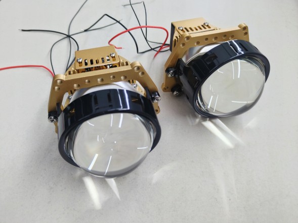 CHINA BIL-DCP-001-6000K Набір з 2x bi-led лінз bi-led 3.0, потужніші за koito, найвища якість