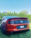 Китай 000-MU13-DCGB Дифузор Спідниці Бампера - Чорний Глянець FORD MUSTANG 2013-2014