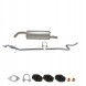 CHINA ZEST.08.033E+08.404 Вихлоп ford fiesta mk vi 1,4 16в euro4 2008-