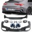 Китай Dyfuzor Tylnego Zderzaka W118 X118 C118 Дифузор Mercedes CLA W118 C118 X118 CLA A45 AMG Накладка Бампера Чорний