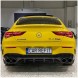 Китай Dyfuzor Tylnego Zderzaka W118 X118 C118 Дифузор Mercedes CLA W118 C118 X118 CLA A45 AMG Накладка Бампера Чорний
