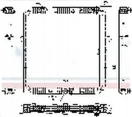 Nissens 67191 Охолоджувач води 67191 nissens